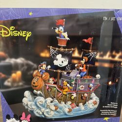 Disney Halloween Pirate Ship  Decoration Only