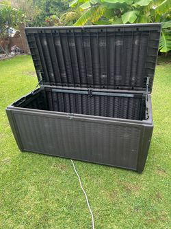 Keter deck shed