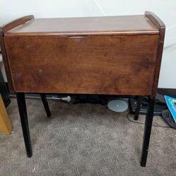 Strommen Bruk Hamar Danish Mid Century Furniture Sewing Box Work / Hobby Table