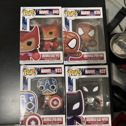 Marvel Gingerbread Pops