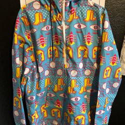 Meow Wolf Quantum Leaps Windbreaker Size medium