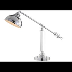 JONATHAN Y JYL2059A Giselle 22" Metal & Crystal LED Task Lamp Classic Bedroom, Living Room, Office