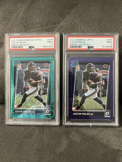 Justin Fields Purple And Green Velocity