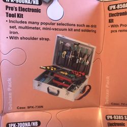 Pros electronic tool kit
