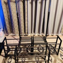 Clothes and Shoe Racks