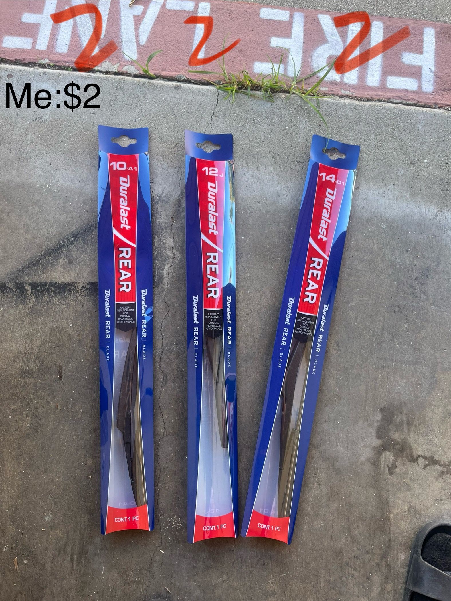 Rear Window Shield Wiper Blade