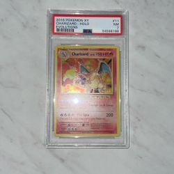 Charizard Card 2017 Evolution PSA 7