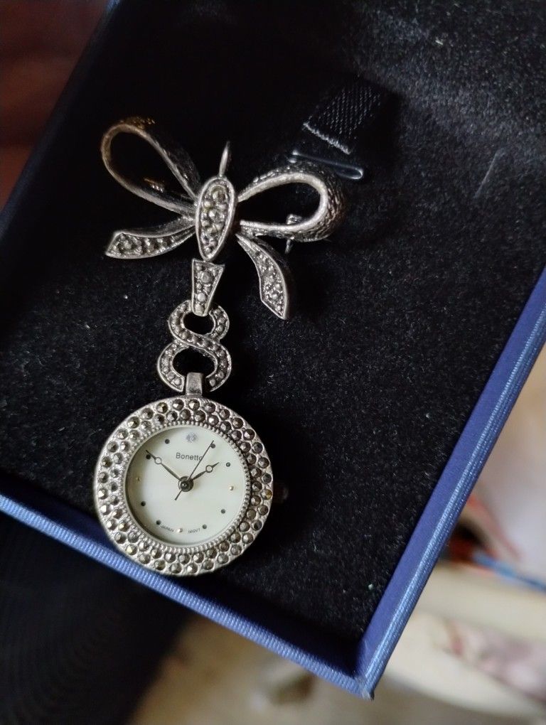Antique Bonetto Pin Watch
