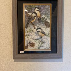 Winter Chickadees 