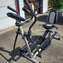 Pro-Form Hybrid Trainer 2-in-1 Elliptical & Bicycle