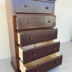 Jumbo 5 Drawer Pine 