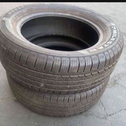 2 X 225/60r17 Good Tires 90% Treads !!!!!!!