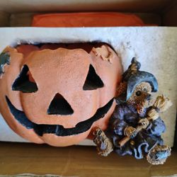 Boyd Bears Halloween Candle Holder New In Box