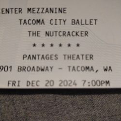 Tacoma City Ballet The Nutcracker, December 20th