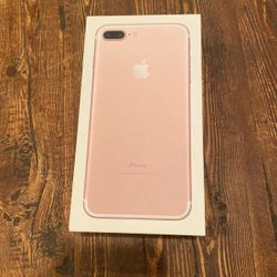 Apple iPhone 7 Plus Empty Box With Adaptor 