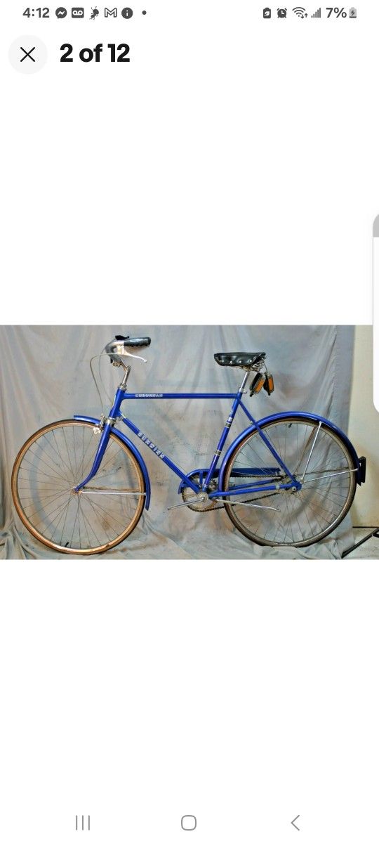 1978 Schwinn Suburban Cruiser Bike 56cm Medium 3S Hub Steel USA Made & Shipped!!