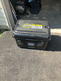 Cooler w speakers