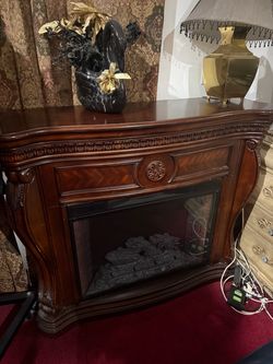 Real Flame Chateau Electric Fireplace