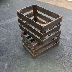 Rustic Crates $20 for both 