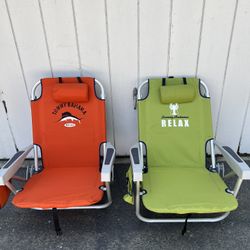Tommy Bahama Beach Backpack Chairs