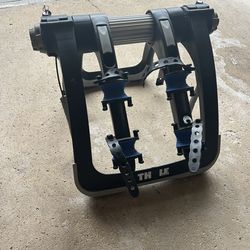 Thule Raceway Locking Rear Trunk Mounted 2 Bike Carrier with Locking System & Key (2)