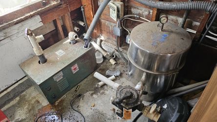 Free — Vintage Pool Equipment / Scrap Metal — You Haul