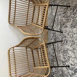 Rattan Chairs (2 Included)