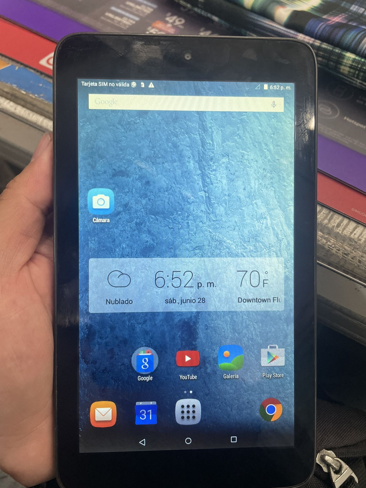 Tablet Alcatel One Touch Model 9007T ( Only Wifi )