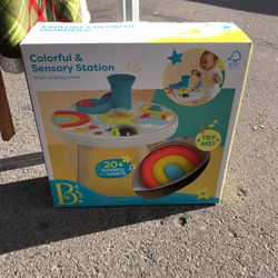 Colorful & Sensory Station Baby Activity