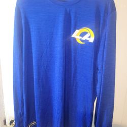 NFL Rams Apparel Football Los Angeles Rams Long Sleeve Shirt. NFL Team Apparel. Men's Tee