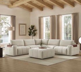 Aiden & Ivy Paige 6-Piece Modular Sectional