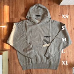 Dark Oatmeal Essentials Hoodie