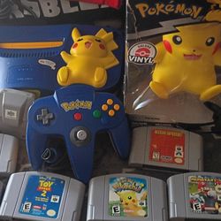 Nintendo 64 with games $480