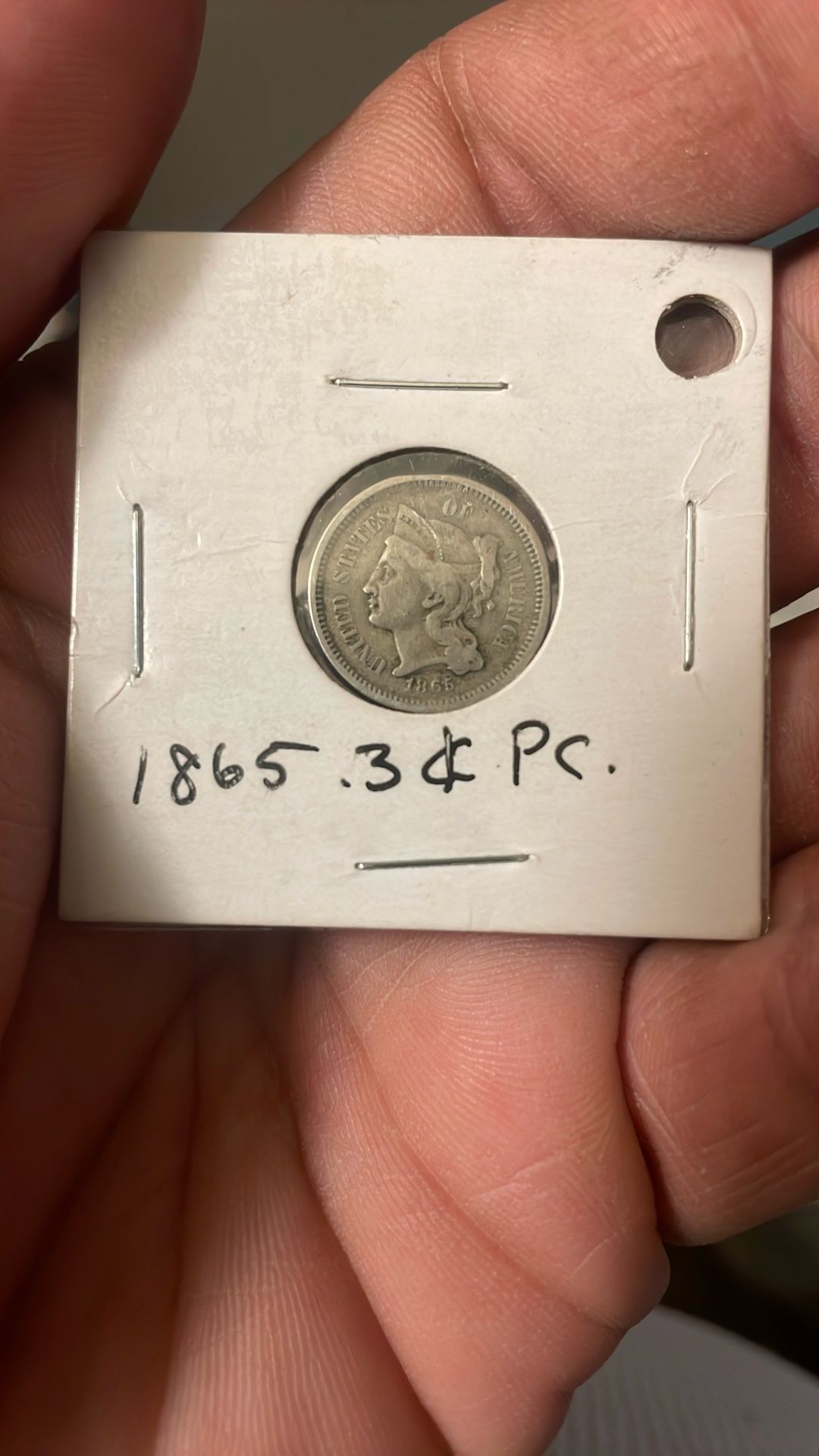 1865 3cent