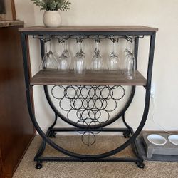 Wine Bar Cart