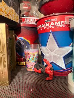 Captain America popcorn bucket
