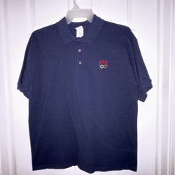 USA Olympic Navy Blue Polo Shirt