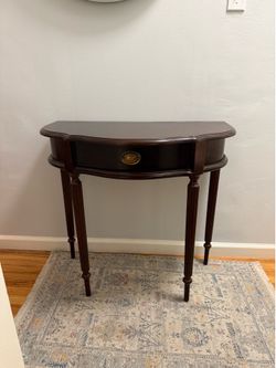 Mahogany Entryway Console
