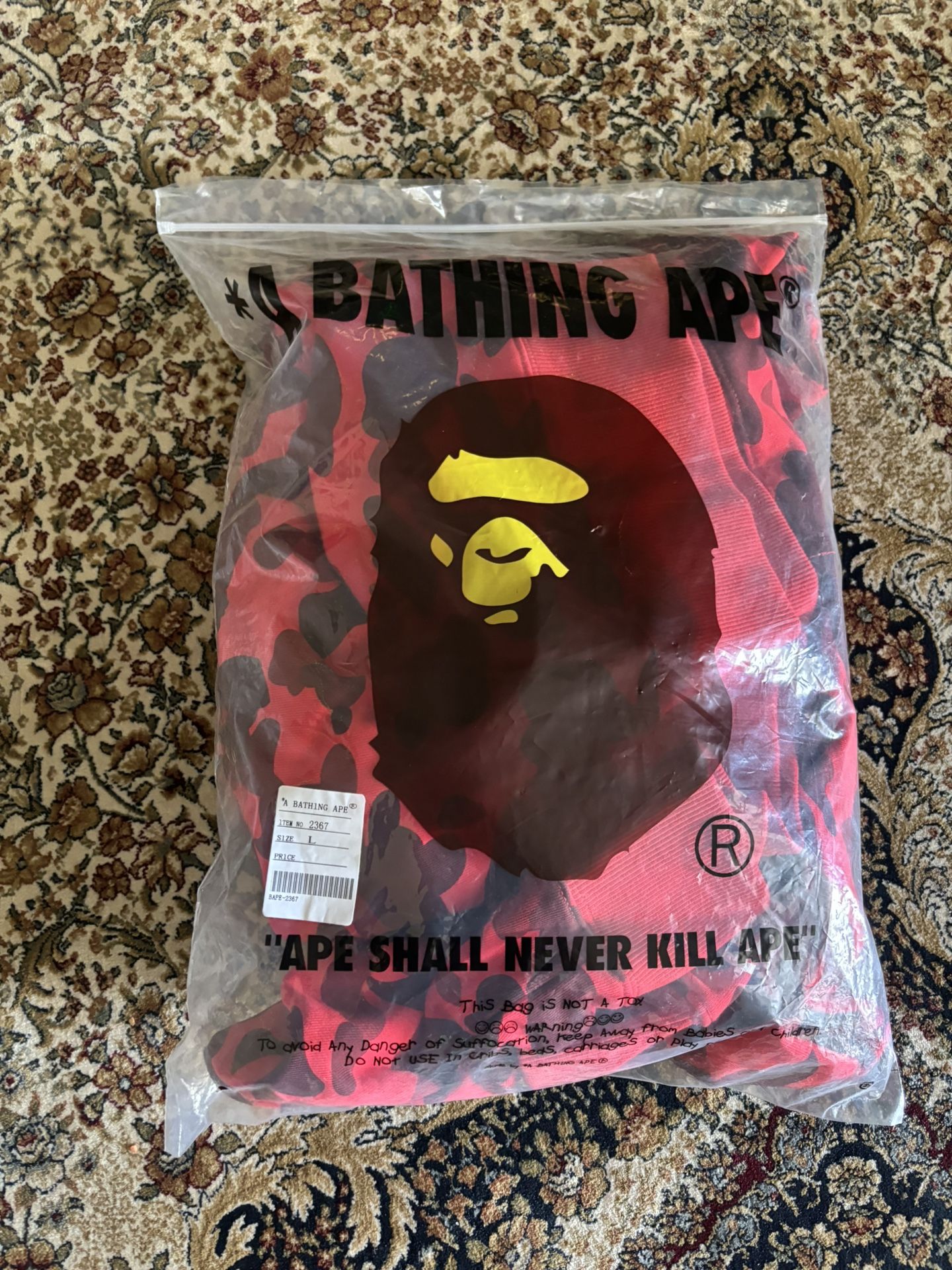 Red Bape Hoodie