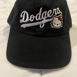 WE DO EMBROIDERY!!!! Hello Kitty Dodger’s Embroidery Hats