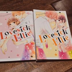 Authentic English Manga - Lovesick Ellie Vol. 1-2