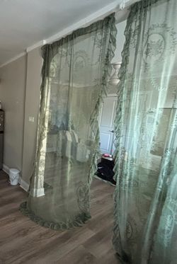 Semi Transparent Curtains 55W 102H