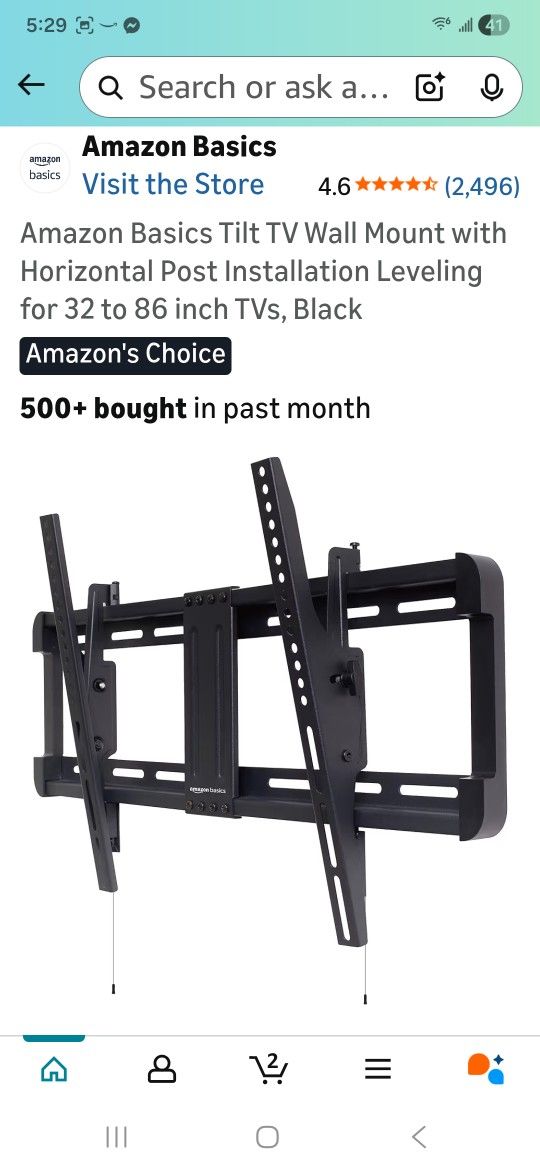 New TV Wall Mount
