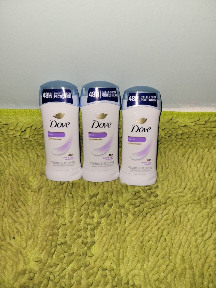 3 Dove Fresh 2.6oz