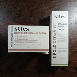 Skin Purifying Scrub & Repair Cream Bundle