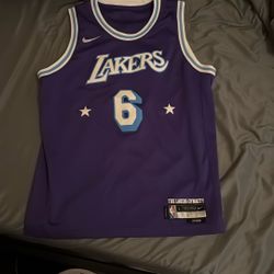 LeBron James City Lakers jersey 