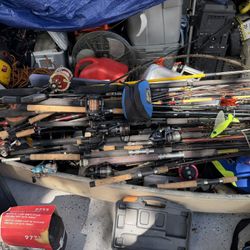 50+ Fishing Rod Lot – Premium $200+ Rods Included – Huge Bundle Deal – $1,000 OBO – Miami