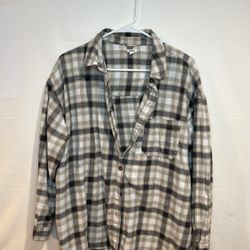 Garage Men’s Flannel Shirt – Size Medium – Good Condition – Pickup Today 