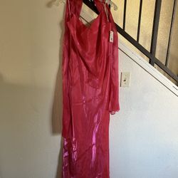 Pink Fuchsia Prom Dress 