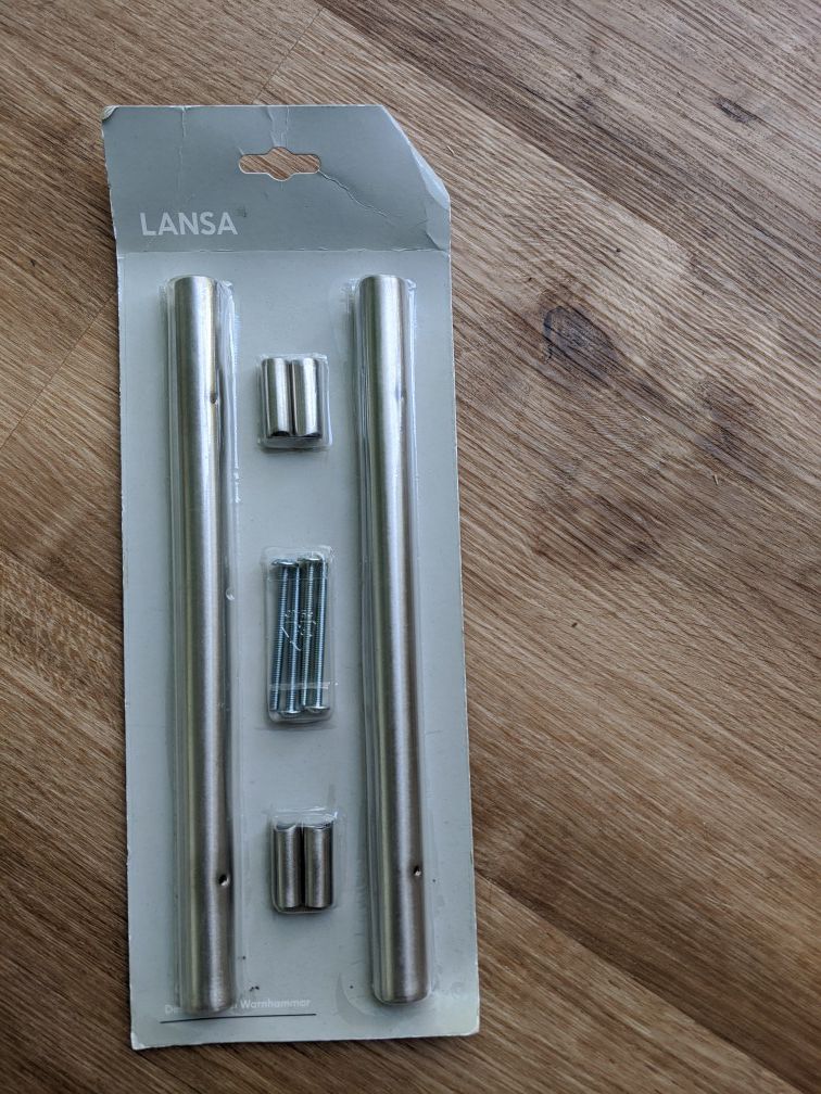 IKEA Metal Handles, 6 Pairs Available 